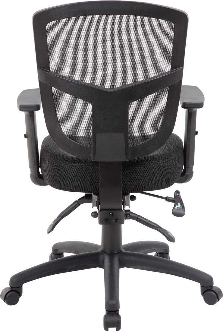 Boss Contract Mesh Task Chair [B6022] - Ergonomic Office Chair for Comfort & Support - Perfect for Home & Office Workspaces