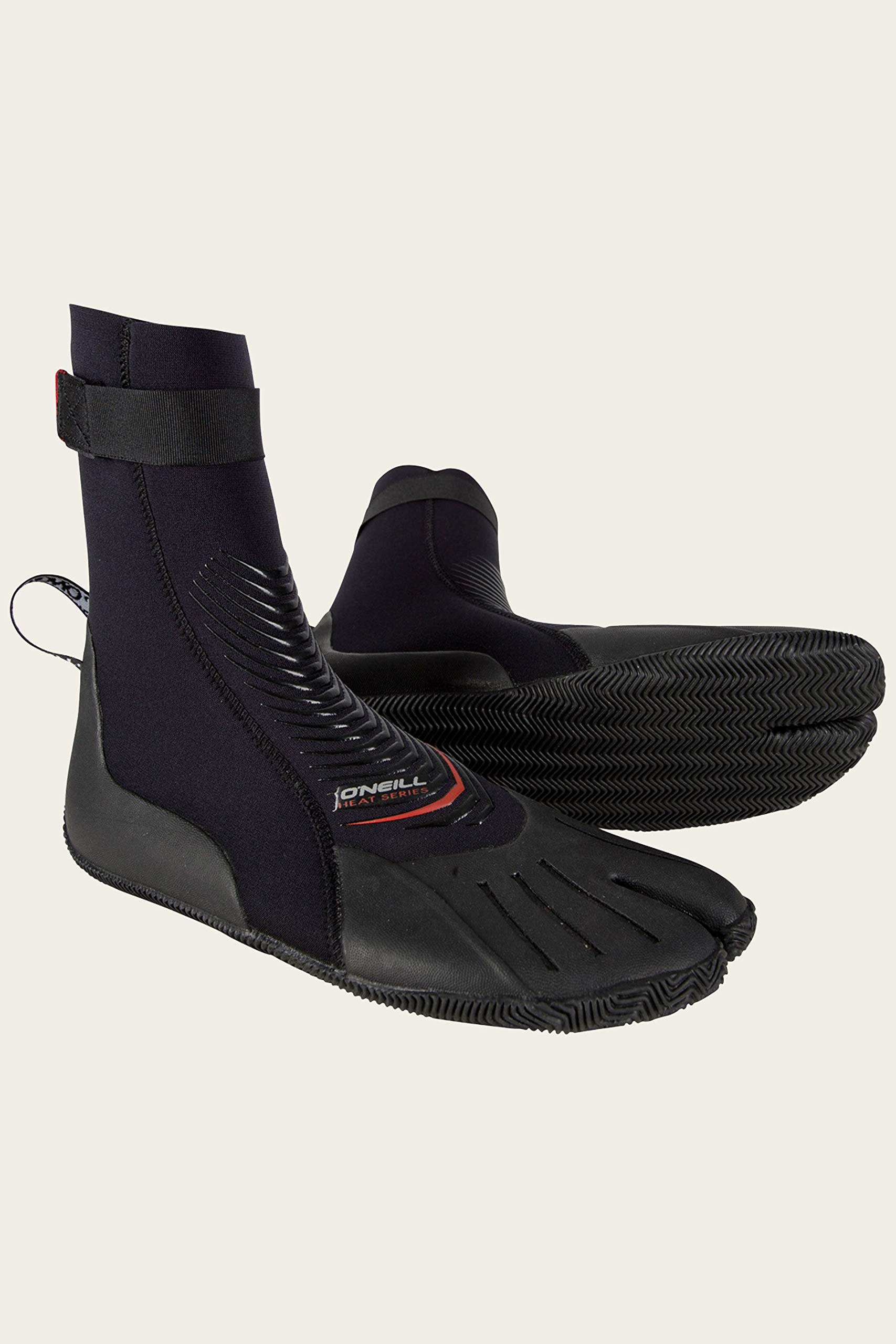 O'Neill Heat 3mm Split Toe Booties - Women's Neoprene Scuba Diving Boots for Surfing, Snorkeling & Water Sports | Cold Water Protection & Comfort Fit
