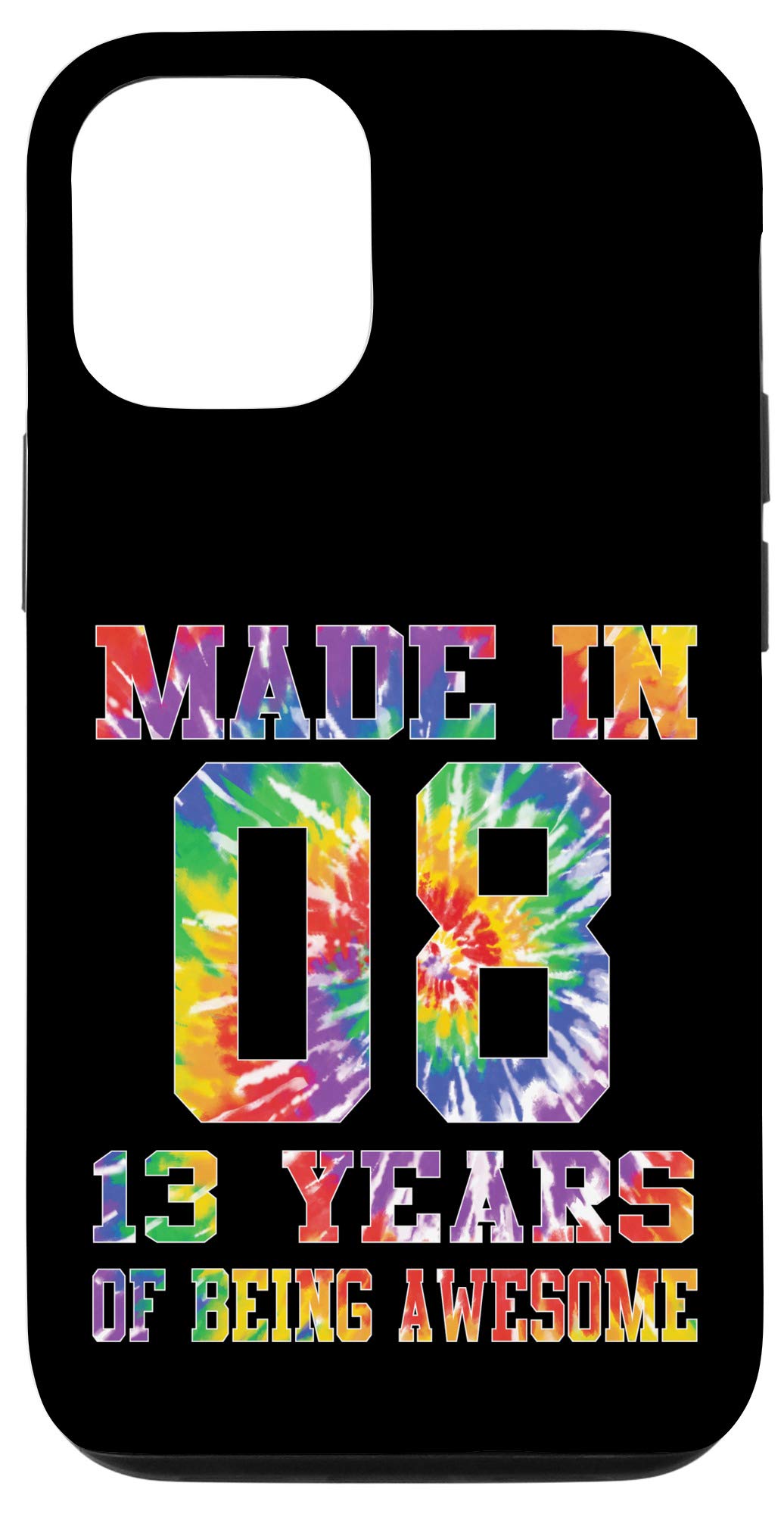 iPhone 12/12 Pro Case | Trendy Tie Dye Design | Perfect 13th Birthday Gift for Teens | Durable Phone Cover for iPhone 12 Series | Great for School, Parties & Everyday Use