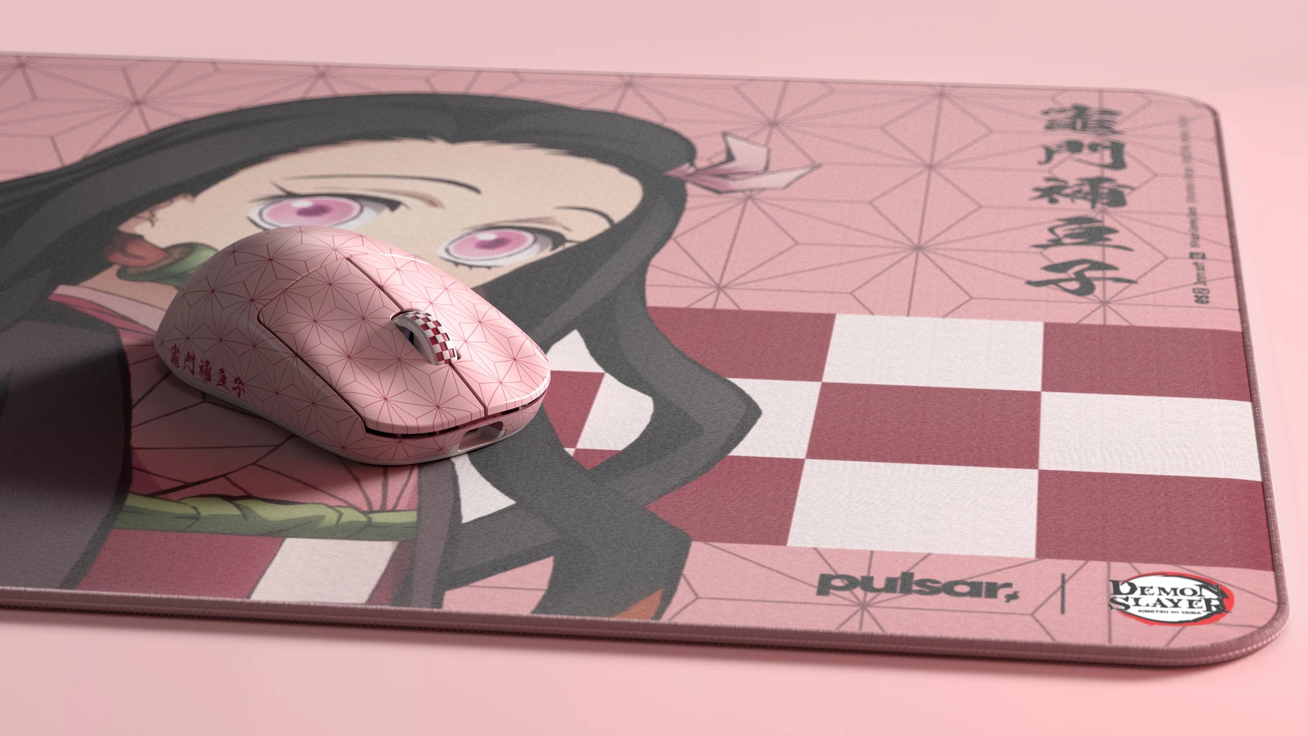 Pulsar X2V2 Mini Wireless Gaming Mouse - Nezuko Limited Edition | Lightweight Ergonomic Design for FPS & MOBA Games | Perfect for Esports & Competitive Gaming