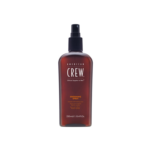 American Crew Grooming Spray 8.45 oz - Hair Styling & Shine Spray for Men - Perfect for Daily Styling, Frizz Control & Hair Texture Enhancement