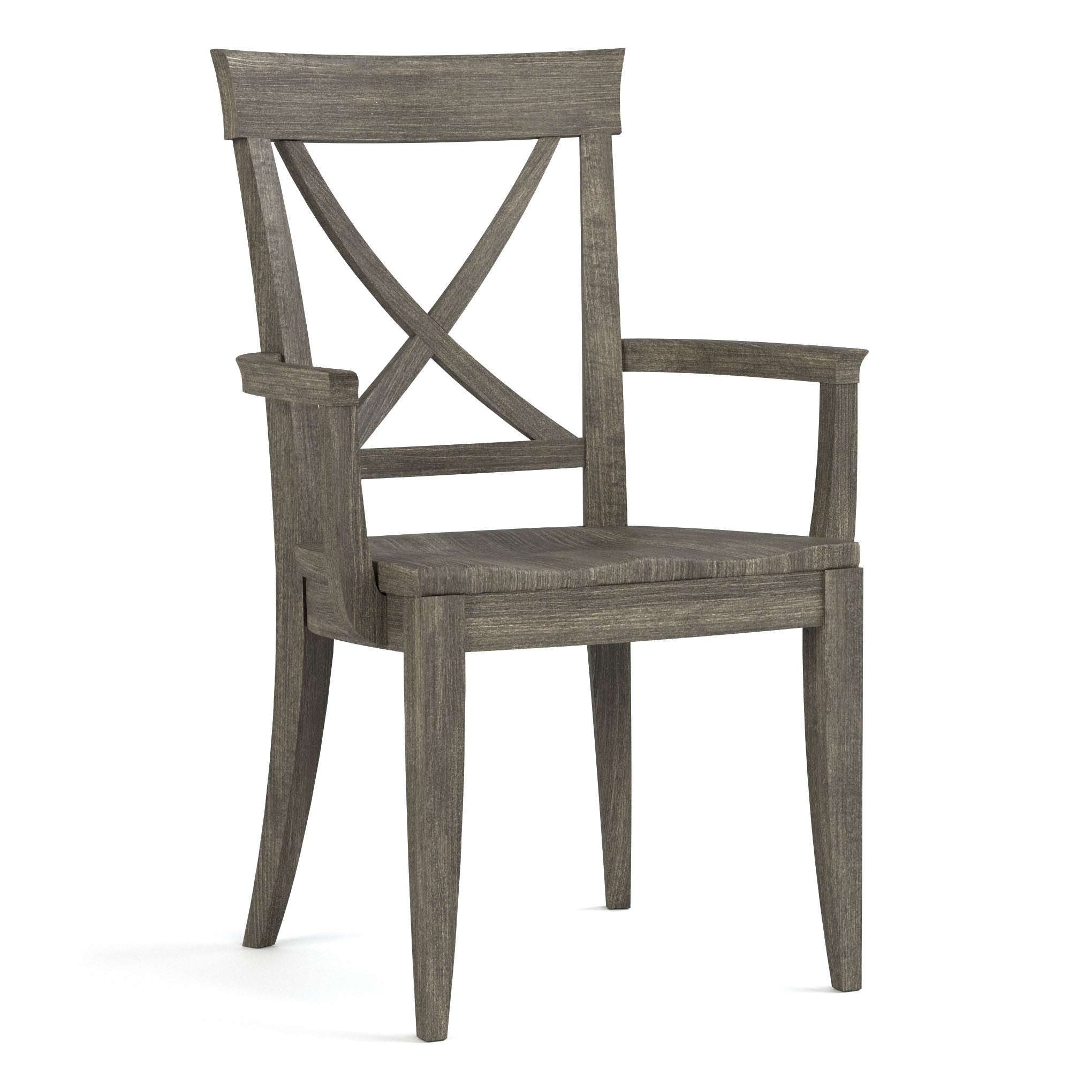 Revere Solid Wood Arm Chair - Modern Dining Room & Living Room Accent Chair for Home & Office Use