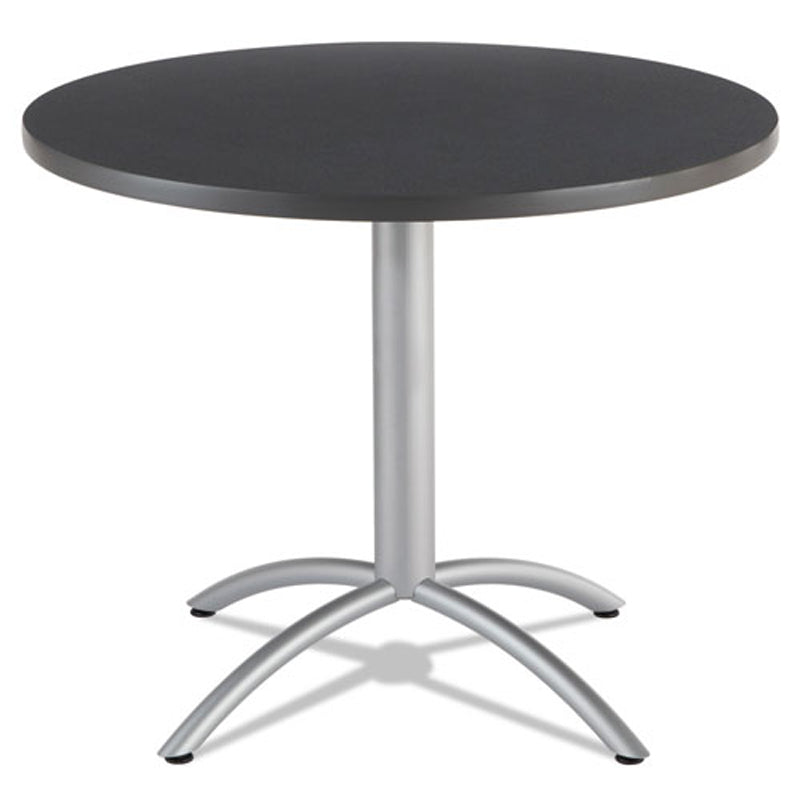 CafeWorks 36-inch Round Dining Table with 30-inch Height - Perfect for Kitchen, Breakfast Nook, and Small Space Dining Rooms