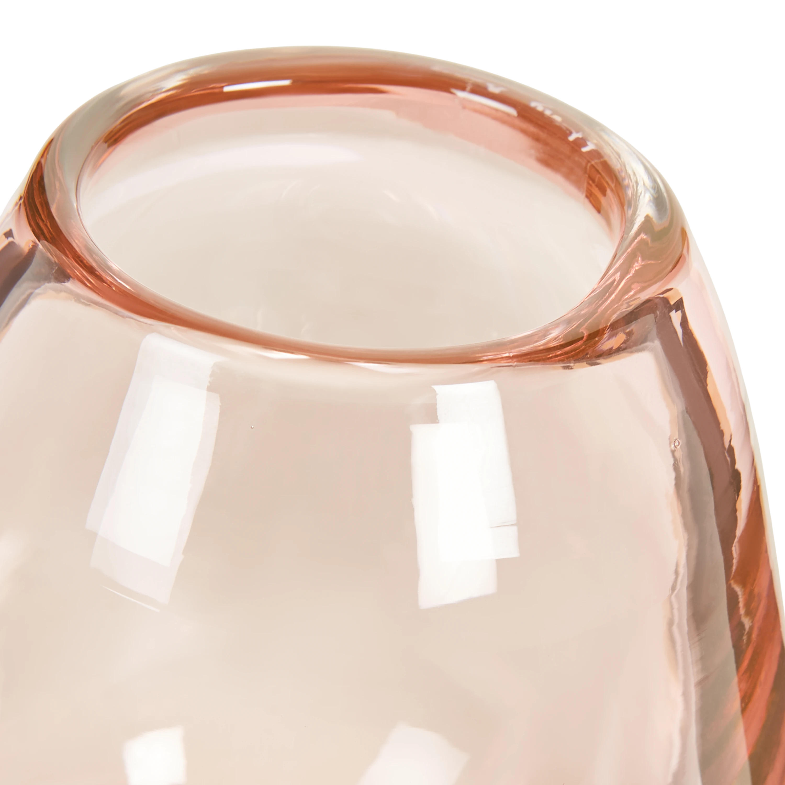 Elegant Jerzy Glass Vase - Handcrafted Clear Flower Vase for Home Decor, Wedding Centerpieces & Gift Giving