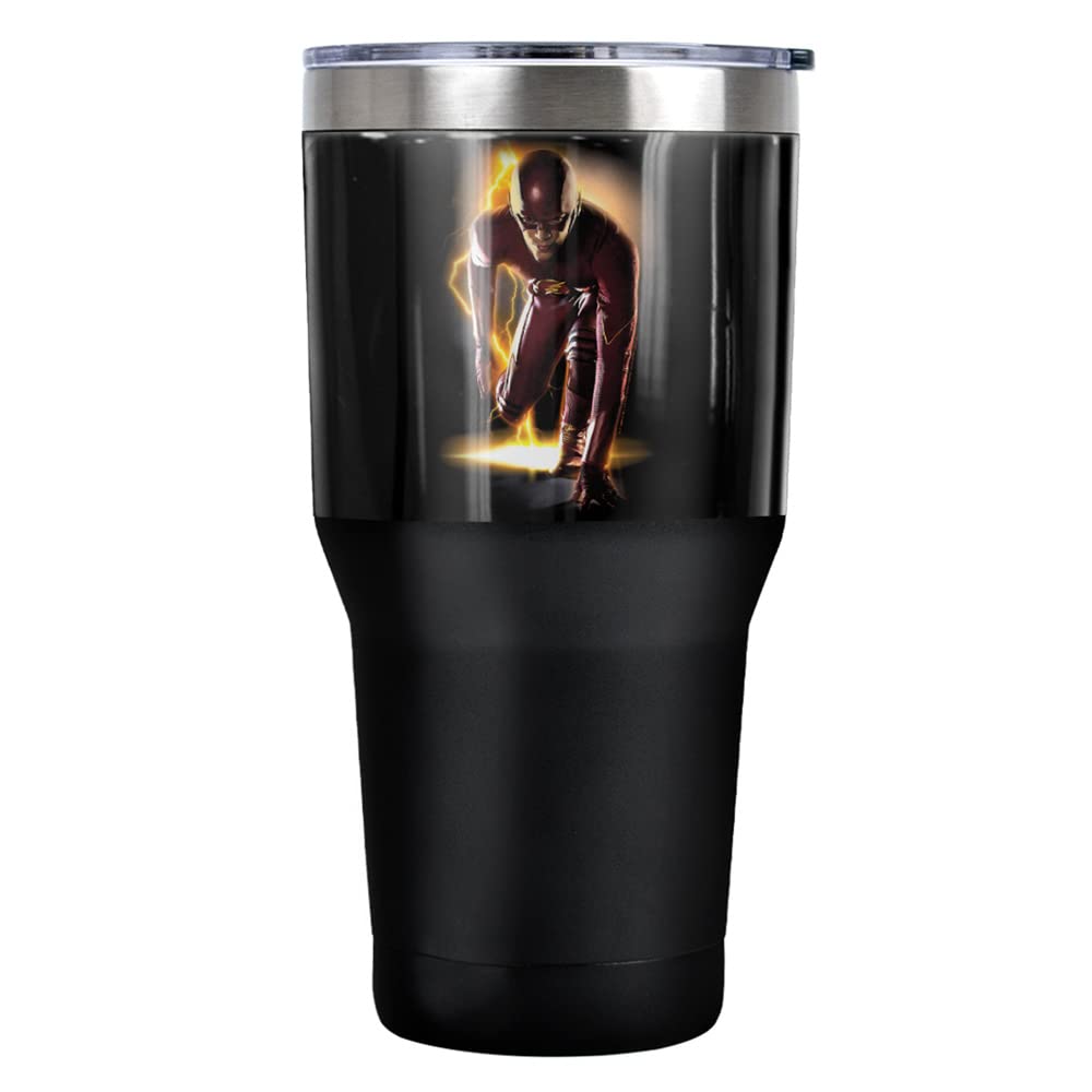 30oz Stainless Steel Vacuum Insulated Tumbler - Double Wall Leakproof Travel Mug with Sliding Lid for Coffee, Tea & Cold Drinks - Perfect for Office, Commuting & Outdoor Adventures