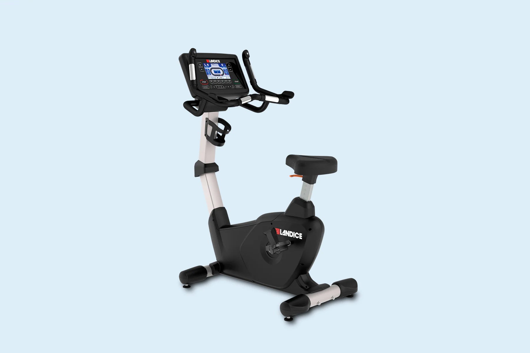 Landice U7 Upright Exercise Bike - Premium Home Gym Equipment for Cardio Workouts | Perfect for Indoor Cycling, Weight Loss & Fitness Training