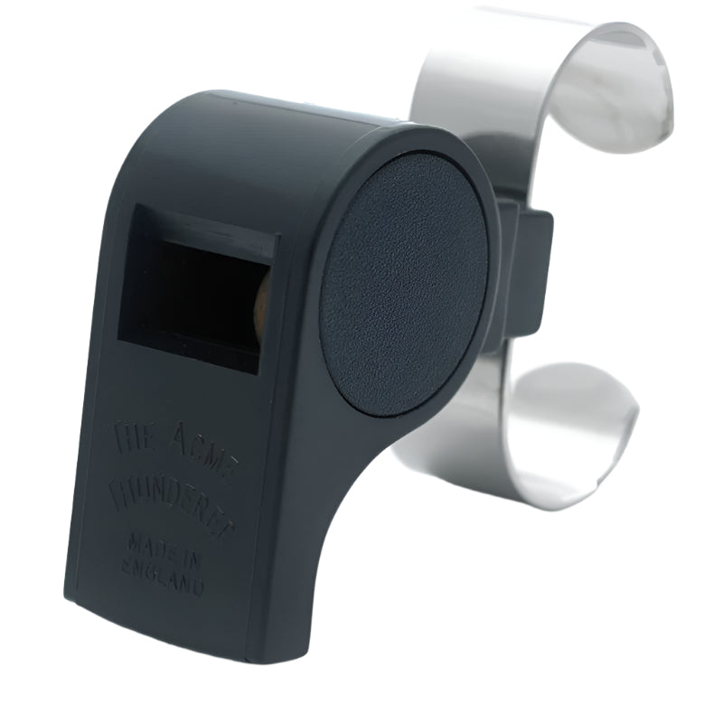 ACME 577 Finger Grip Whistle - Loud Sports Whistle with Finger Loop for Coaches, Referees & Outdoor Activities - Perfect for Soccer, Basketball Games & Emergency Signaling