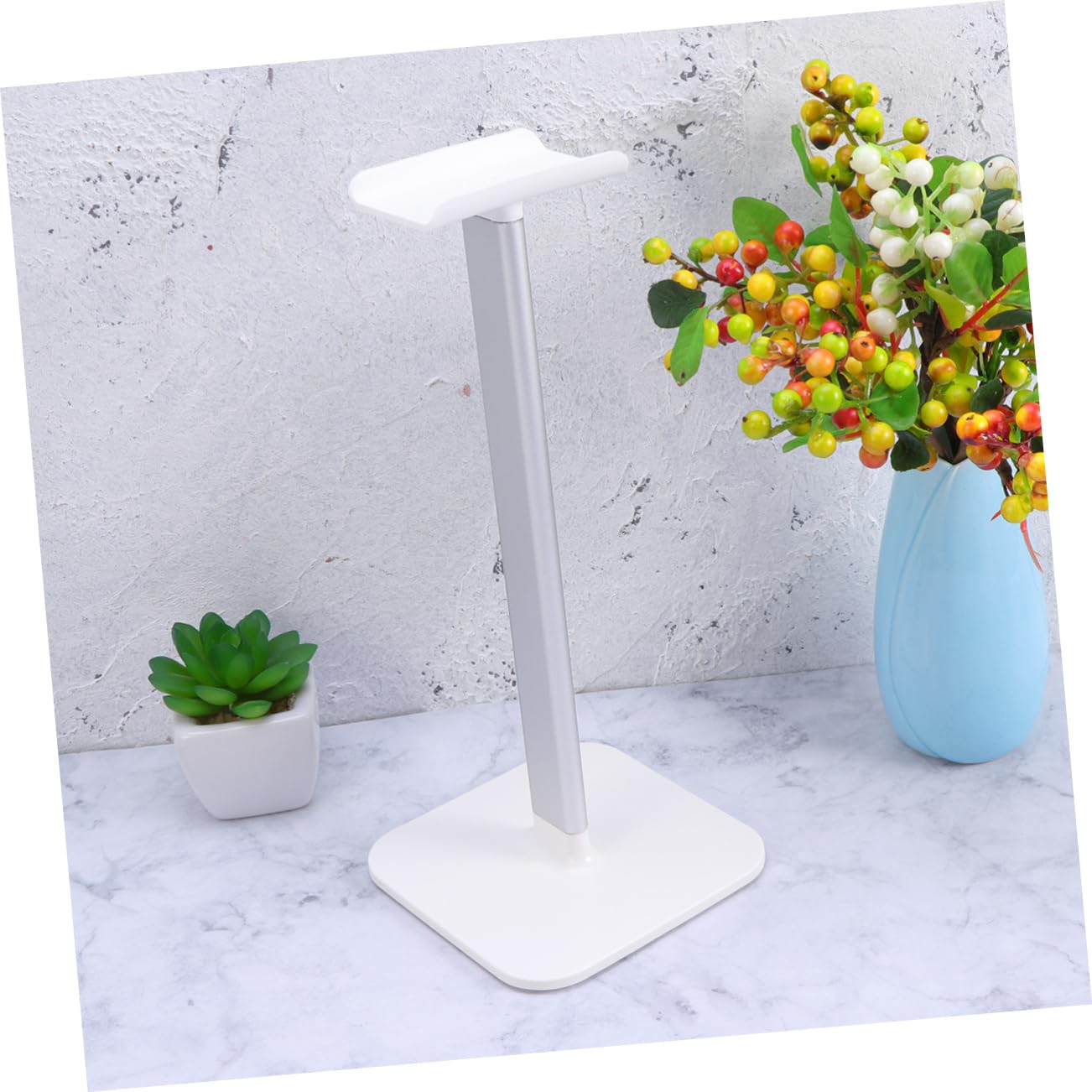 Premium Headphone Stand Holder - Stylish Organizer for Headphones & Headsets - Durable Desk Accessory for Gaming, Office & Home Decor - Perfect for Computer, Shelf & Workspace Organization