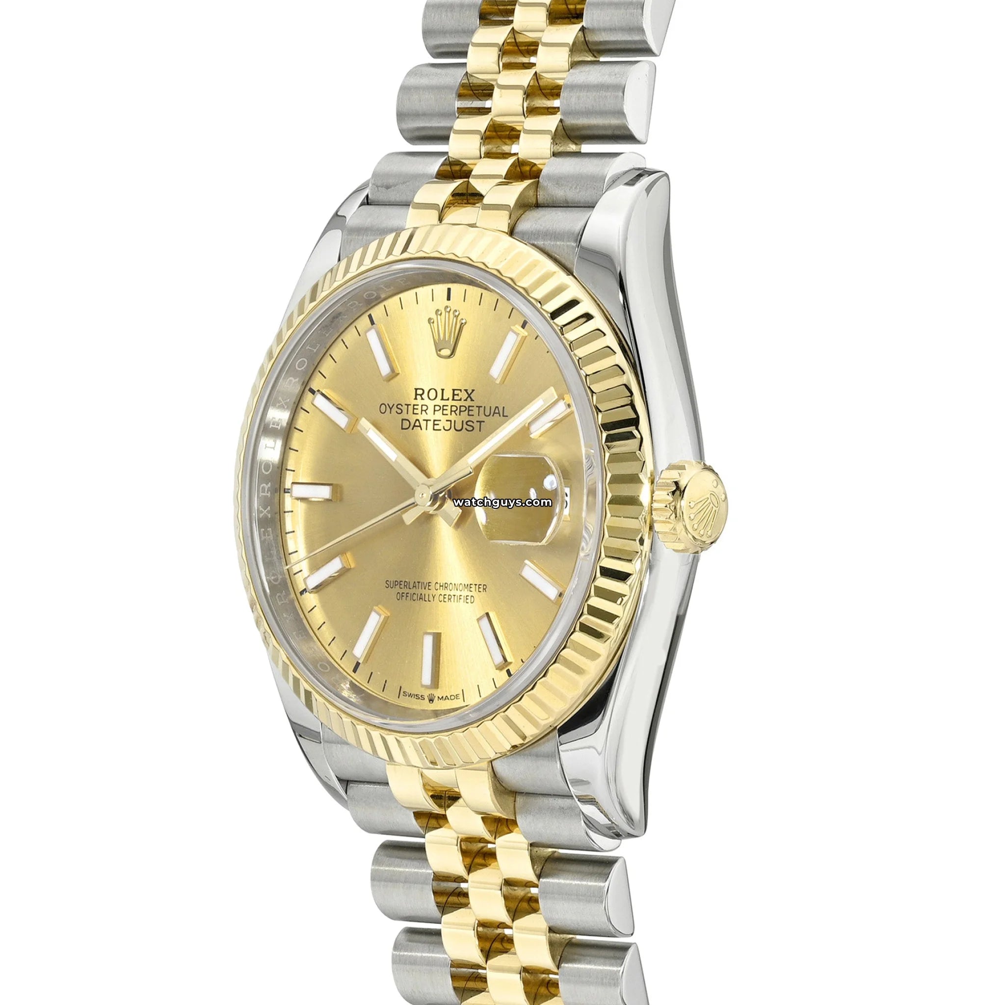 Rolex Datejust 126233 Men's Watch - 36mm Champagne Dial, Jubilee Bracelet, Stainless Steel & 18k Gold - Luxury Dress Watch for Business & Formal Occasions