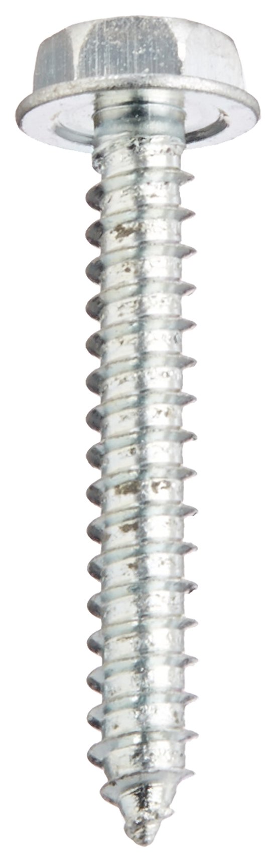 #10-16 Steel Sheet Metal Screws - Zinc Plated, 1-1/4