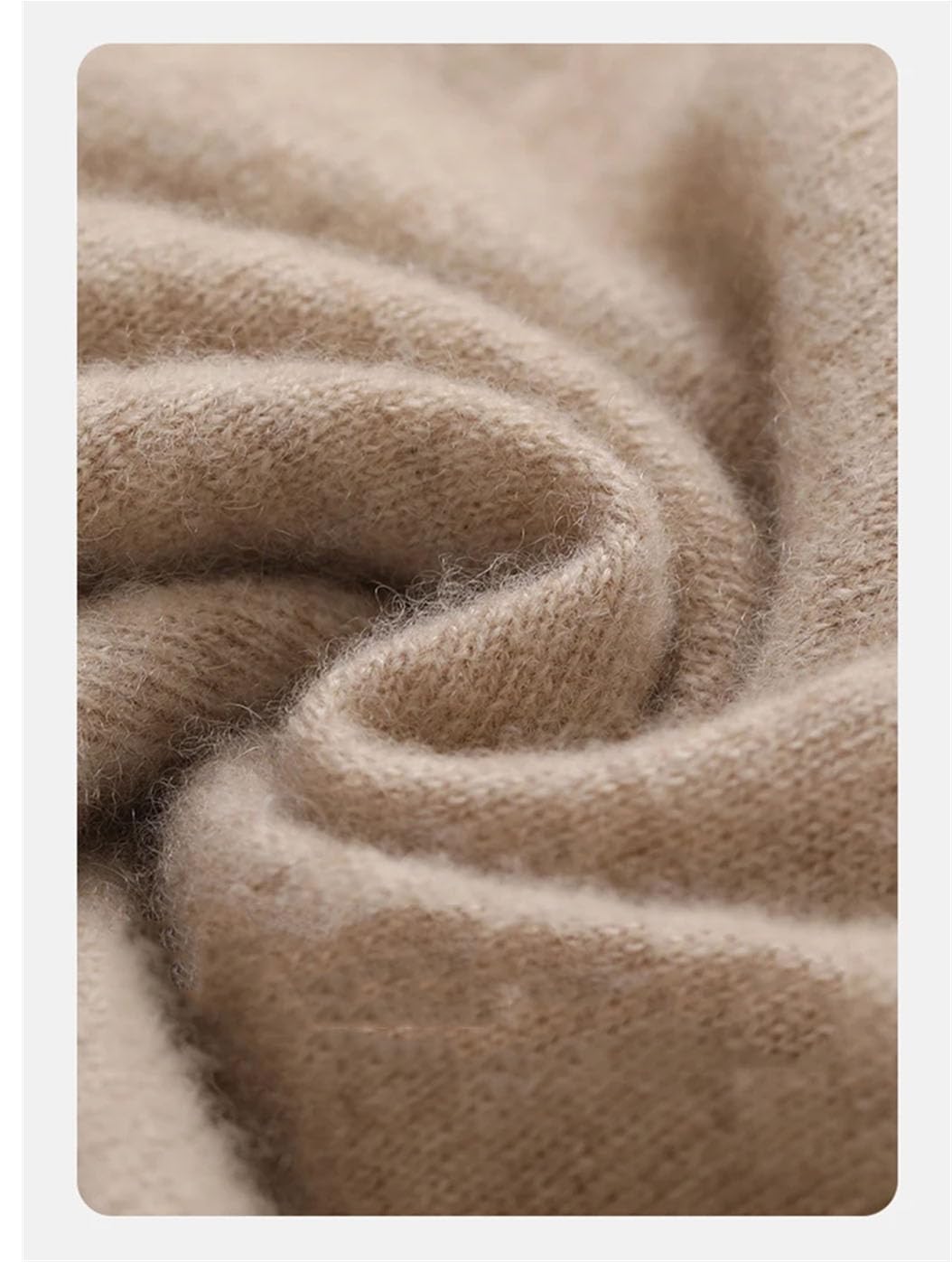 Women's Soft Cashmere Sweater - Long Sleeve Knitted Hooded Pullover, Loose Fit Winter Tops for Casual Wear & Office Outfits