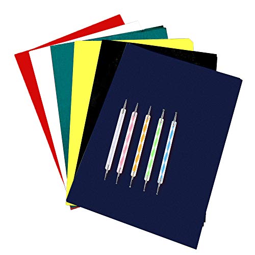 black,blue,yellow,red,green,white