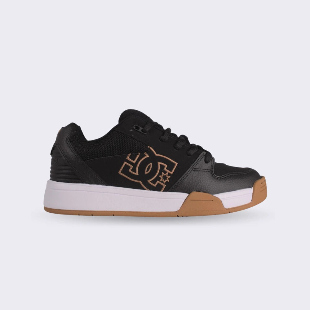 DC Versatile RS Black Skate Shoes for Men & Women - Comfortable Sneakers for Walking, Running & Casual Wear