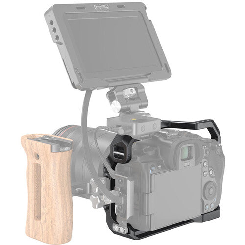 SmallRig Camera Cage for Canon EOS R5 & R6 - Professional Aluminum Alloy DSLR Cage with Full Access to Ports - Perfect for Vlogging, Filmmaking & Photography