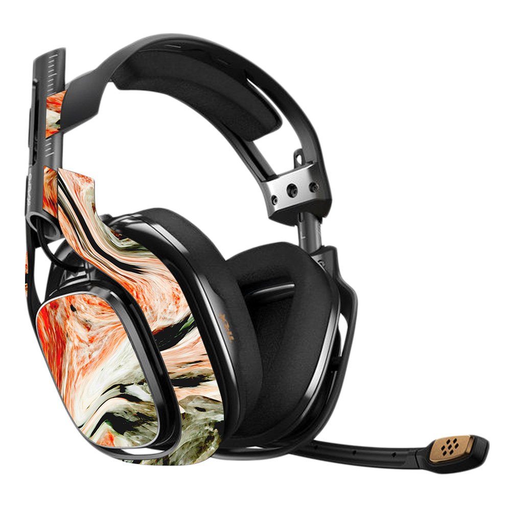 Astro A40 3rd Generation Gaming Headset Skin - Marble Madness Vinyl Decal Wrap | Protective & Durable Cover | Easy to Apply & Remove | Made in USA | Perfect for Gaming, Streaming & Esports Tournaments