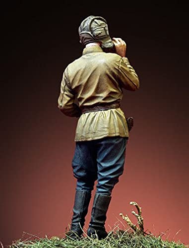 1/35 Scale Resin Figure Model Kit - Unassembled & Unpainted Military Soldier AA8731 for DIY Collectors | Perfect for Wargaming, Diorama Building, and Model Painting Projects