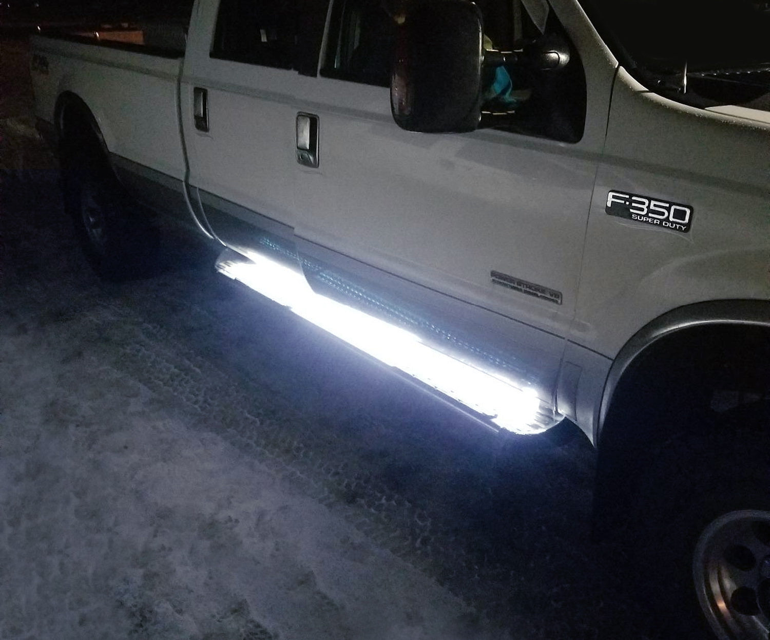 40-63 SMD Flexible LED Running Board & Side Step Lighting Kit for Ford GMC Trucks - Waterproof Underglow Lights for Off-Road, Night Driving & Vehicle Customization