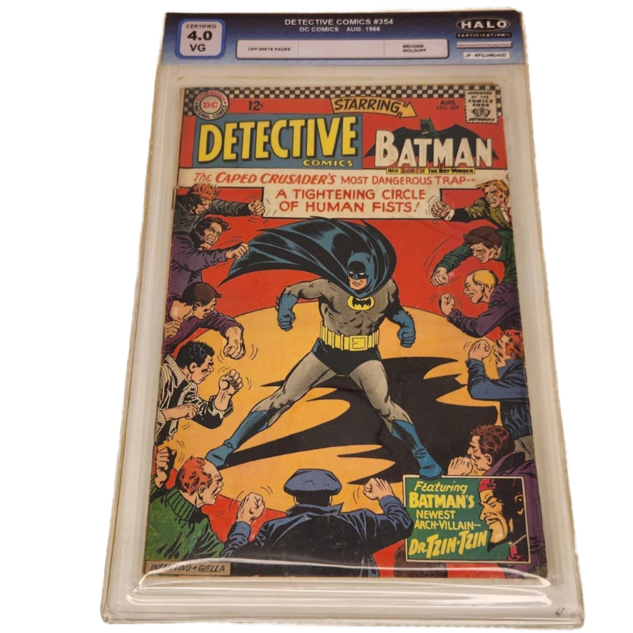 Batman Detective Comics 1966 #354 Graded Halo 4.0 Rare Vintage Comic Book - Perfect for Collectors, DC Fans & Home Decor Display