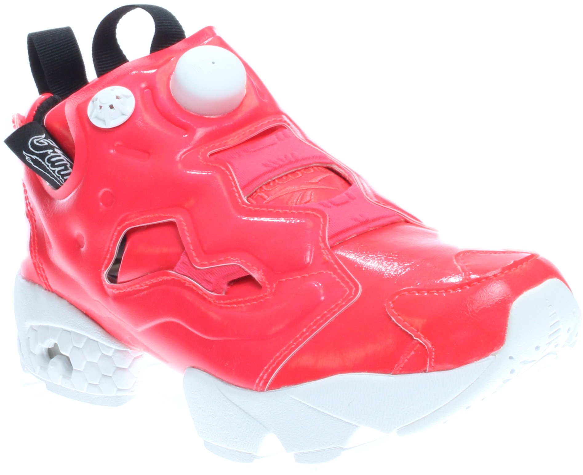 Reebok Women's Instapump Fury Sneakers - Pink, Neon Cherry, White & Black | Lightweight Running Shoes for Women | Perfect for Gym, Jogging & Casual Wear