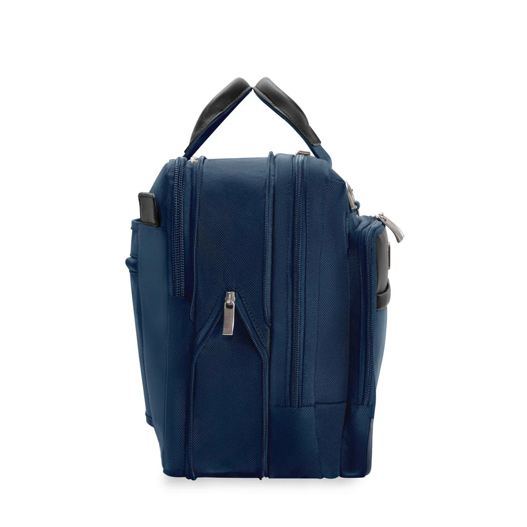 Briggs & Riley Medium Expandable Carry-On Luggage - Durable Business Travel Bag with USB Port for Laptop & Work Essentials | Perfect for Airplane & Commuter Use