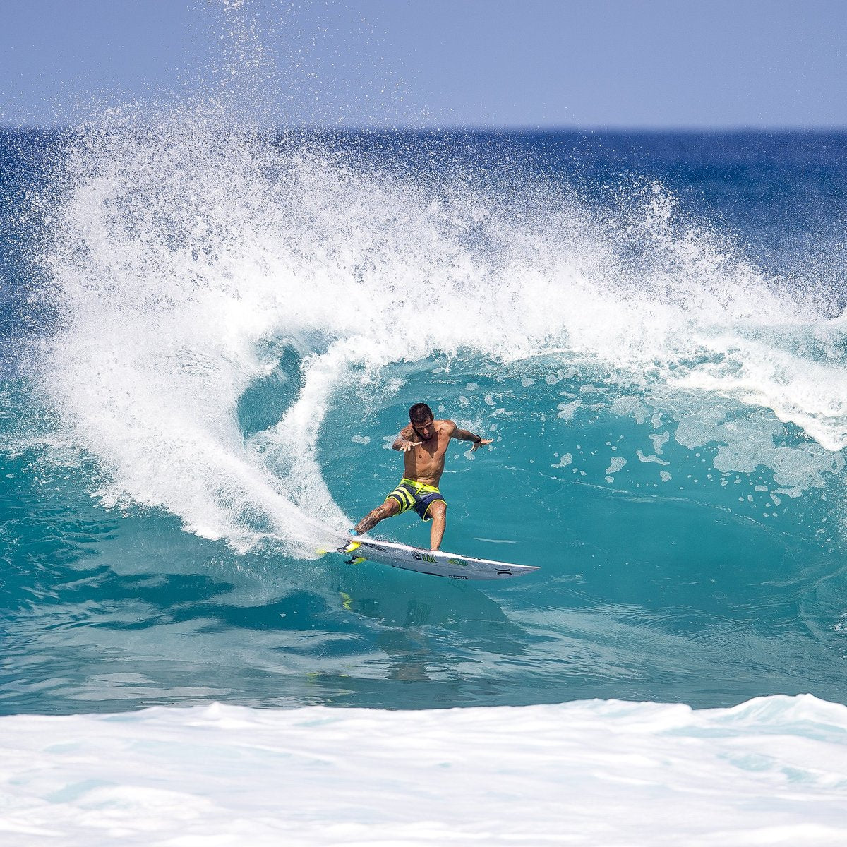 FCS II THRUSTER Surfboard Fin - Filipe Toledo Pro Model - Large Size for High-Performance Surfing - Perfect for Shortboards and Performance Waves