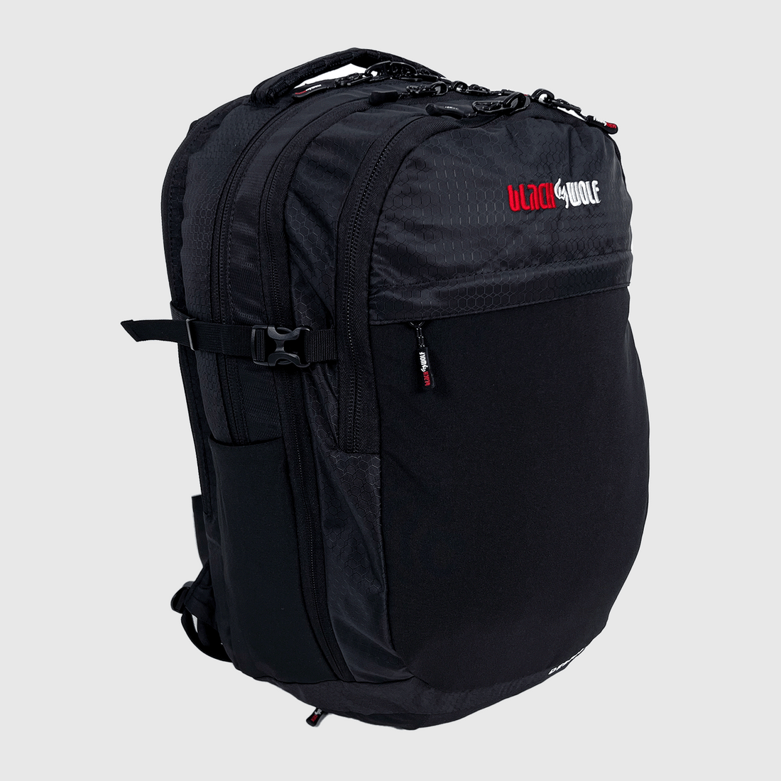 Black Wolf Destination 35 Backpack - Lightweight Hiking Backpack for Men & Women, Water-Resistant Travel Daypack for Outdoor Adventures, Camping, and Daily Commute