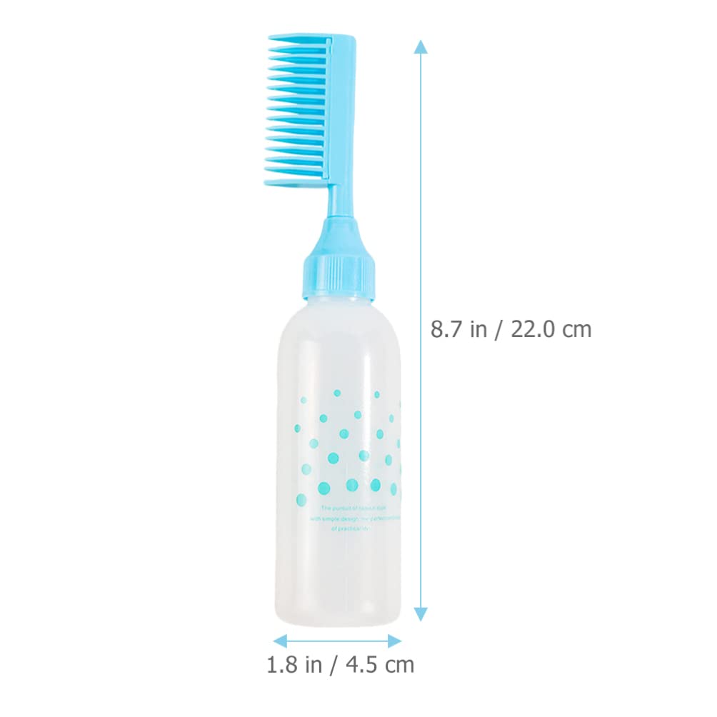 FRCOLOR 3-Piece Hair Dye Kit with Scale - Hair Coloring Bottles, Applicator Brush, Squeeze Bottles & Dye Comb - Professional Hair Bleaching & Styling Tools for Salon & Home Use