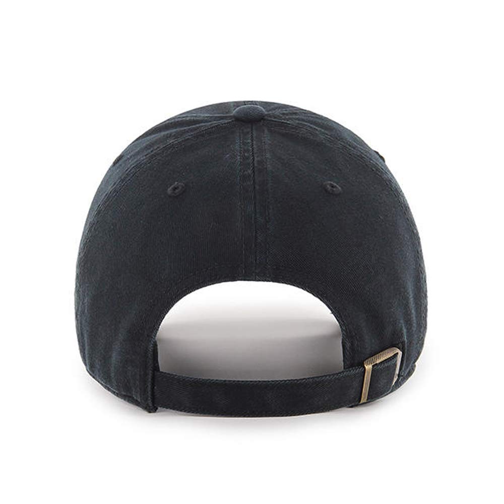 New York Yankees Adjustable Baseball Cap - '47 Brand MLB Official Snapback Hat for Men & Women - Black One Size Fits Most - Perfect for Games, Sports & Casual Wear