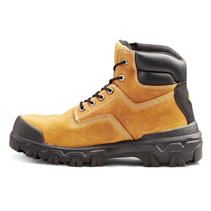 Terra Sentry 2020 Men's 6-Inch Composite Toe Work Boots - Safety Steel Toe Work Shoes with Bumper Toe Protection, TR0A4NQEFWE, Brown - Ideal for Construction, Warehouse & Industrial Work