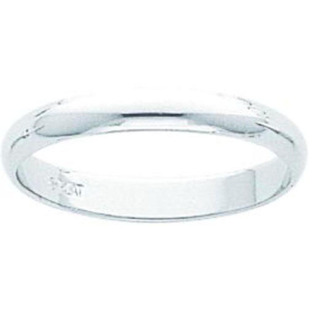 Platinum Round Wedding Band for Men - Size 9 | Classic Comfort Fit Wedding Ring for Groom, Engagement, Anniversary Gift | Perfect for Ceremonies & Everyday Wear