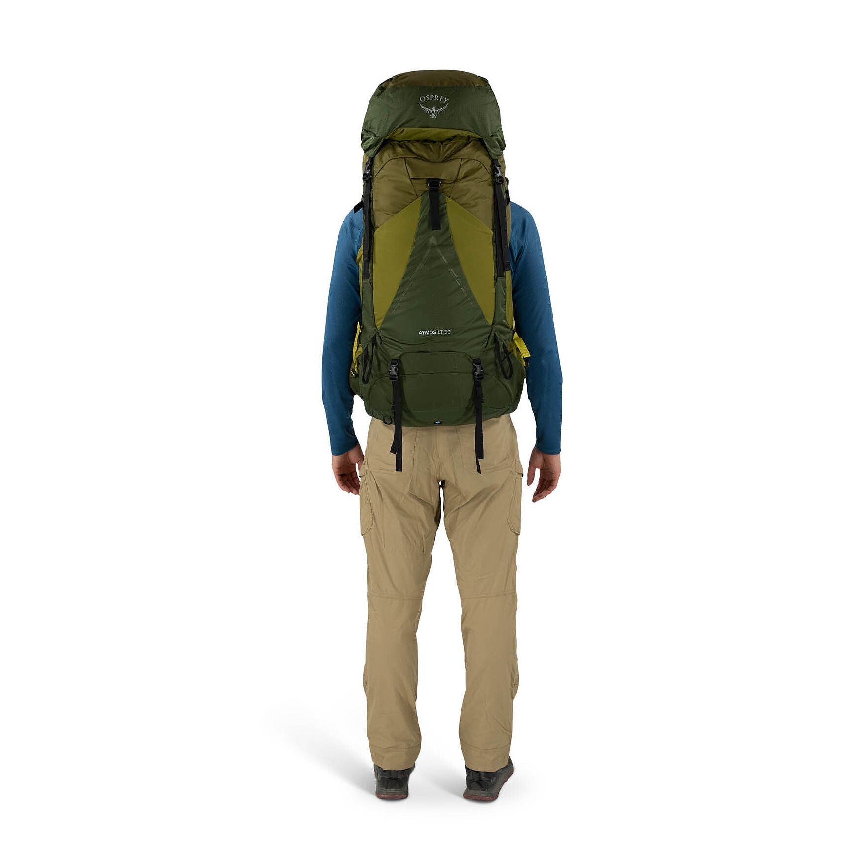 Osprey Atmos AG LT 50 Backpack - Lightweight Hiking Pack for Men & Women - Perfect for Backpacking, Camping & Outdoor Adventures