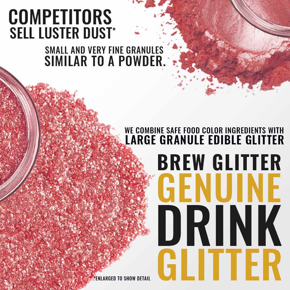Christmas Glitter Brew Combo Pack B (4 PC Set) - DIY Holiday Slime & Craft Kit for Kids, Party Favors & Festive Decorations