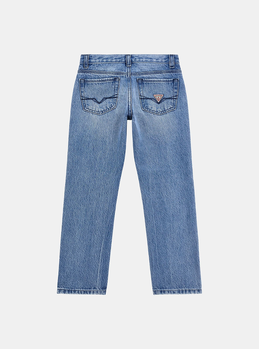 Blue Denim Straight Jeans for Women - Classic Mid Rise Stretch Jeans (Size 7-16) - Perfect for Casual Wear, Office & Everyday Outfits