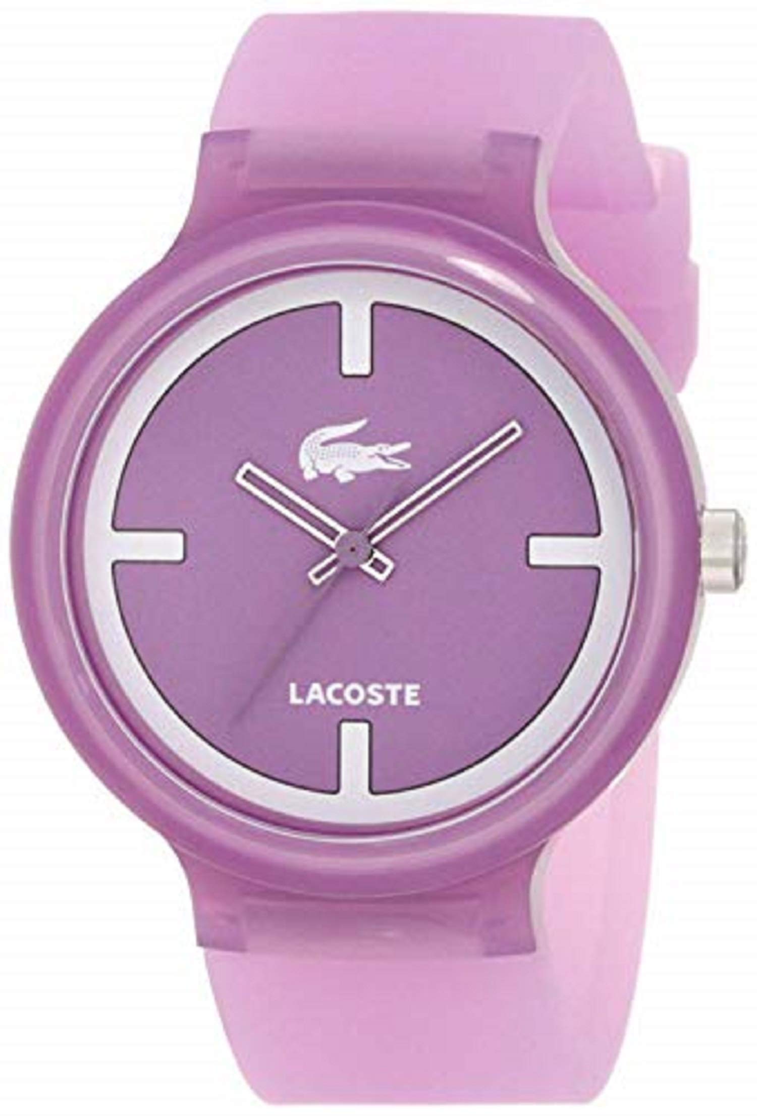 Lacoste Goa Purple Unisex Watch 2020026 - Stylish Waterproof Wristwatch for Men & Women | Perfect for Casual Wear, Office & Outdoor Activities