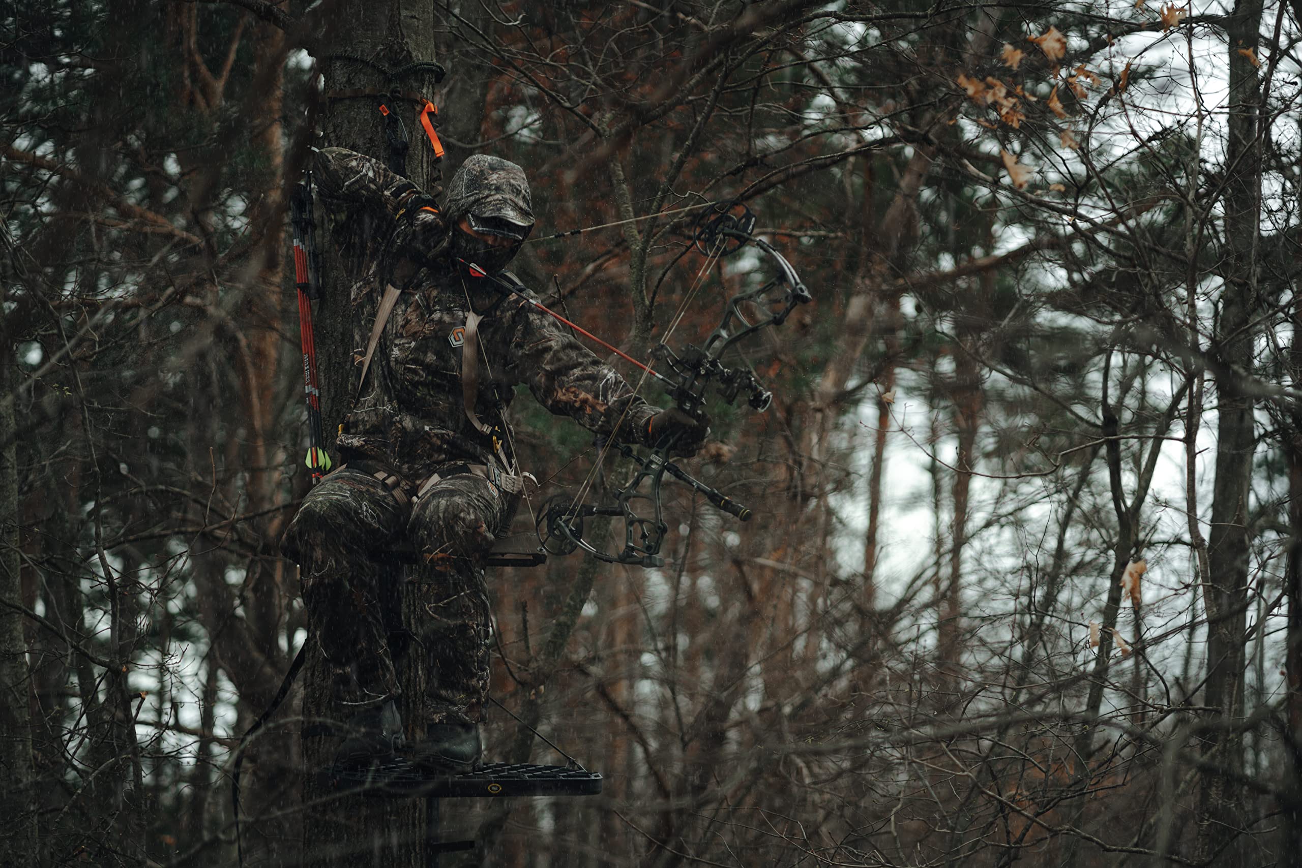 ScentLok Vapour Midweight Waterproof Camo Hunting Pants for Men - Durable & Odor Control Outdoor Gear for Deer, Turkey & Big Game Hunting