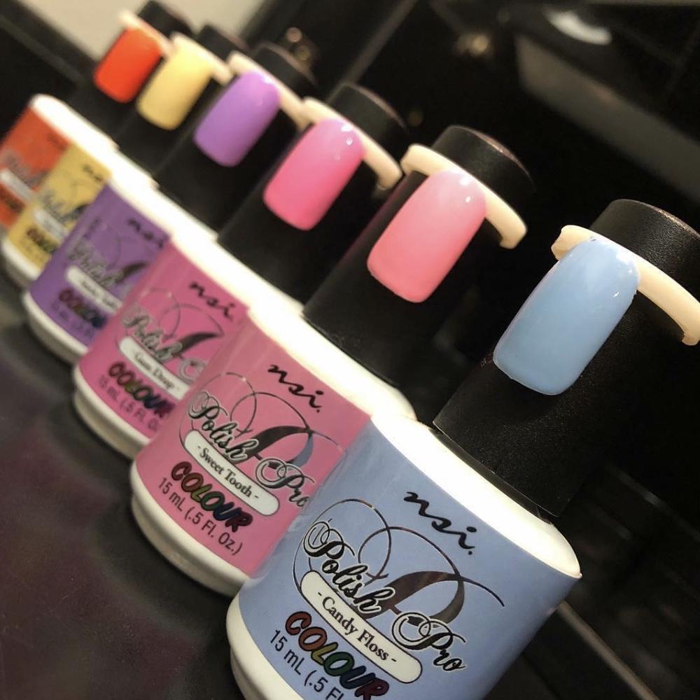 NSI Gel Polish Colors - Long-Lasting Nail Polish Kit for Salon & Home Manicures | Perfect for Nail Art, French Tips & DIY Nail Designs