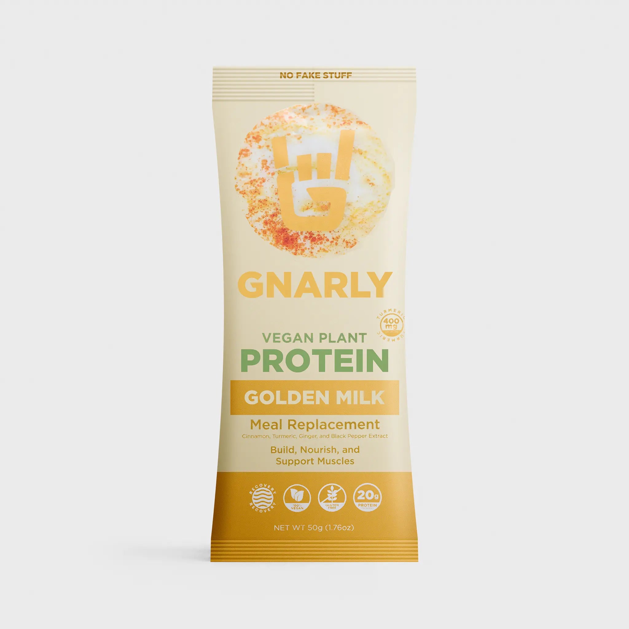 Organic Golden Milk Powder - Vegan Turmeric Protein Powder for Immunity & Recovery | Perfect for Smoothies, Lattes & Post-Workout Drinks