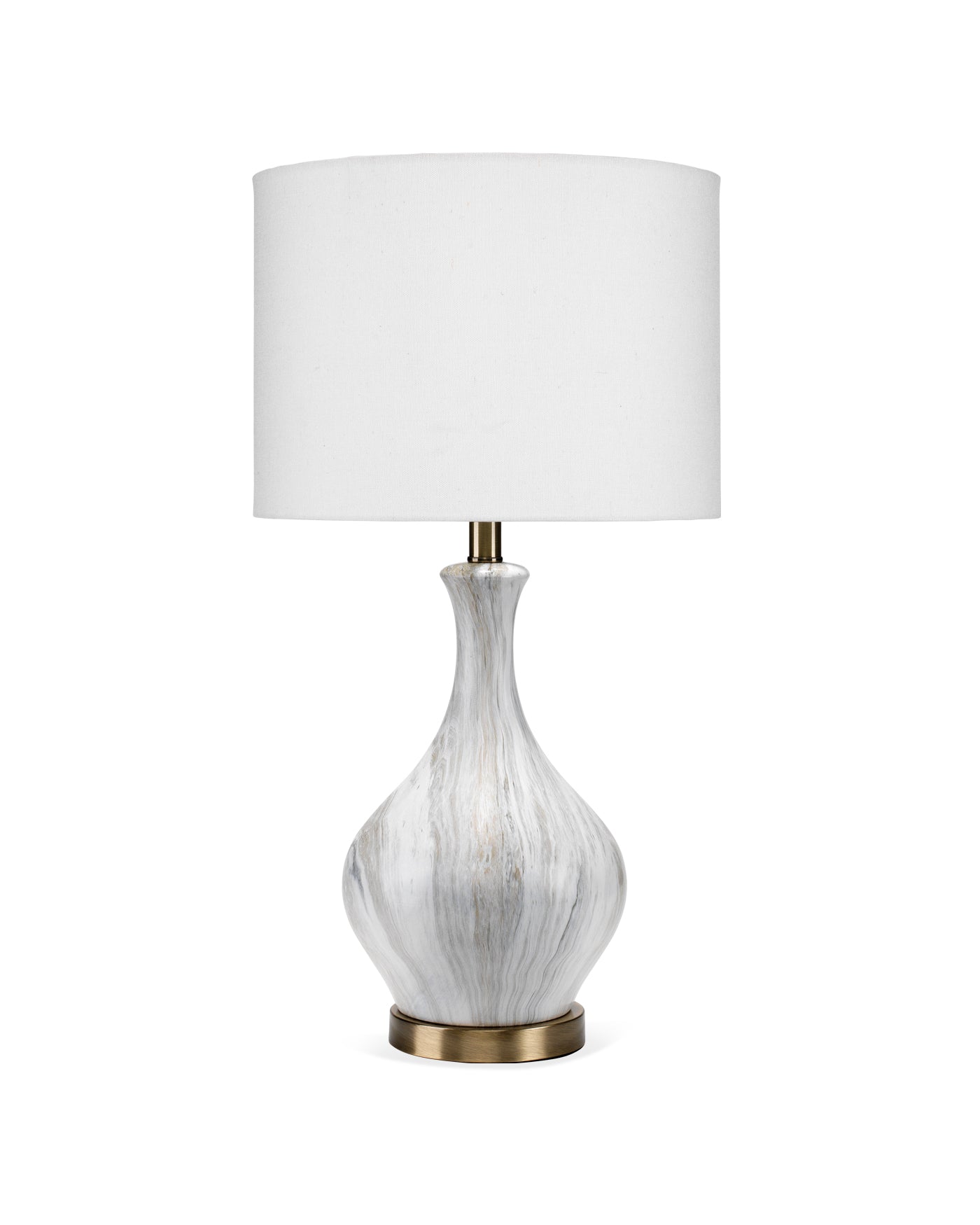 Mila Table Lamp - Modern LED Nightstand Lamp with Touch Control & USB Port - Perfect for Bedroom, Living Room, and Office Decor