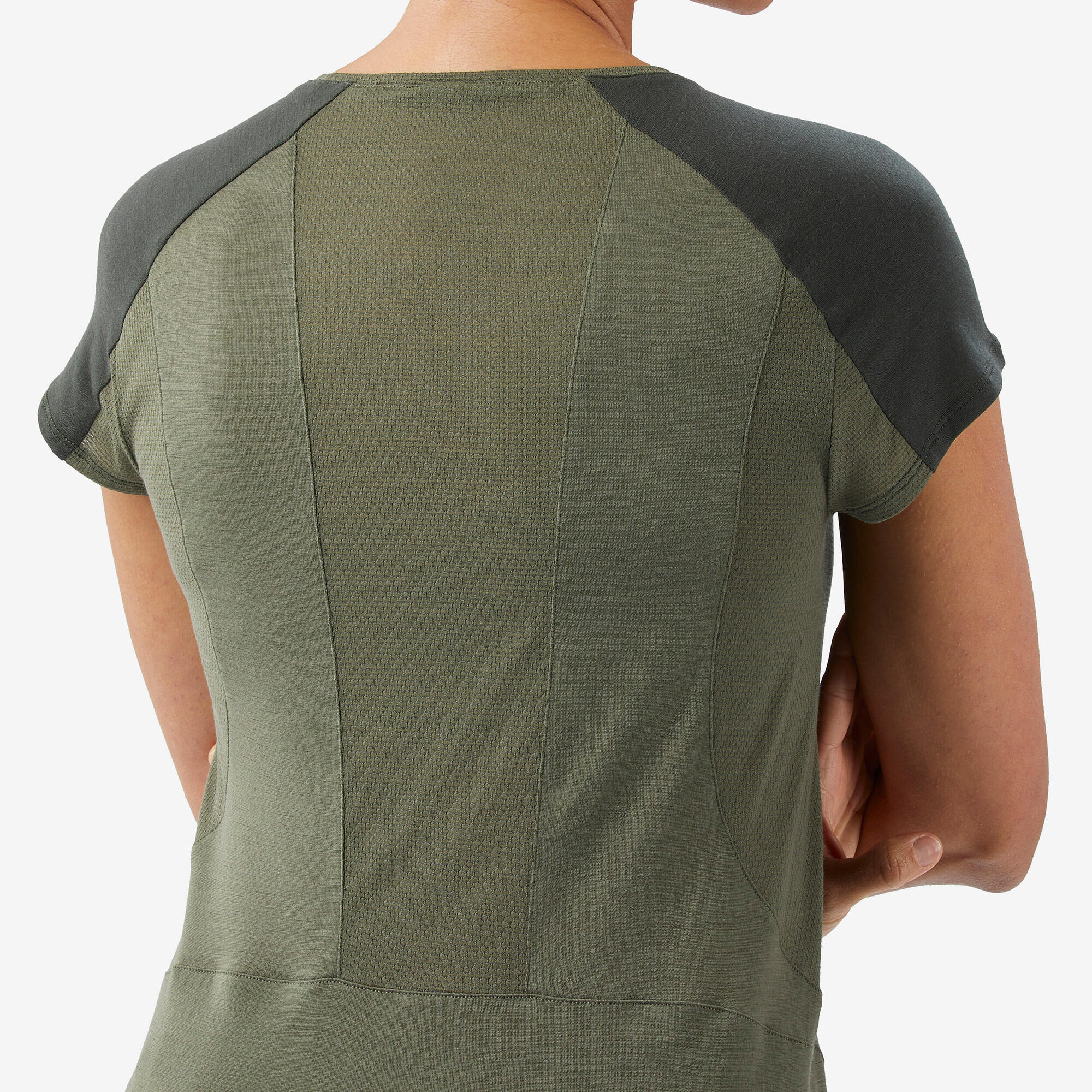 Simond Women’s MT500 Merino Wool T-Shirt - Soft Breathable Base Layer for Hiking, Yoga & Outdoor Activities