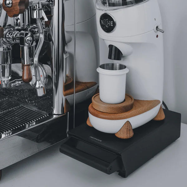 Premium Normcore Espresso Knock Box Drawer - Compact Coffee Grounds Container for Baristas & Home Brewing - Perfect for Espresso Machines, Coffee Shops & Kitchen Countertops