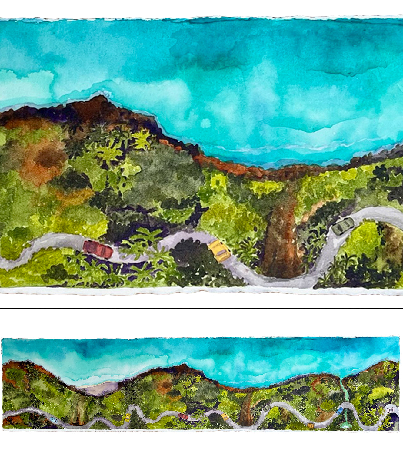 Hana Coast by Sarah Houglum - Hawaiian Inspired Home Decor & Wall Art | Perfect for Beach House, Boho Bedroom & Coastal Living Room Decor