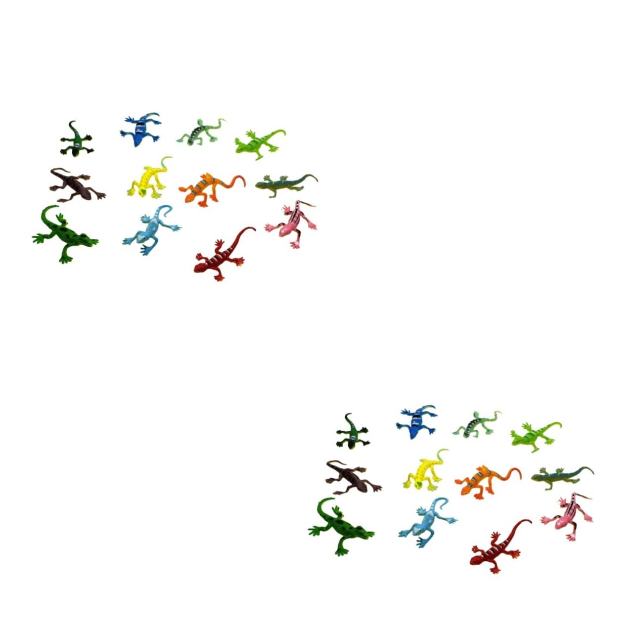 **Abaodam 14-Piece Mini Gecko Lizard Toy Set - Realistic Small Lizard Figures for Kids, Educational Play & Room Decor - Perfect for Birthday Gifts, Party Favors & Collectibles**
