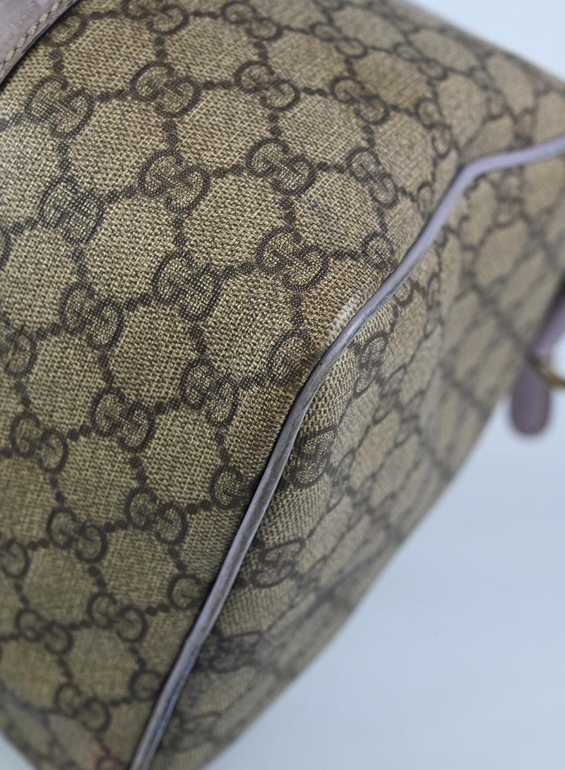 Gucci GG Monogram Bauletto Shoulder Bag in Beige - Luxury Crossbody Purse for Women, Perfect for Work, Travel & Evening Events