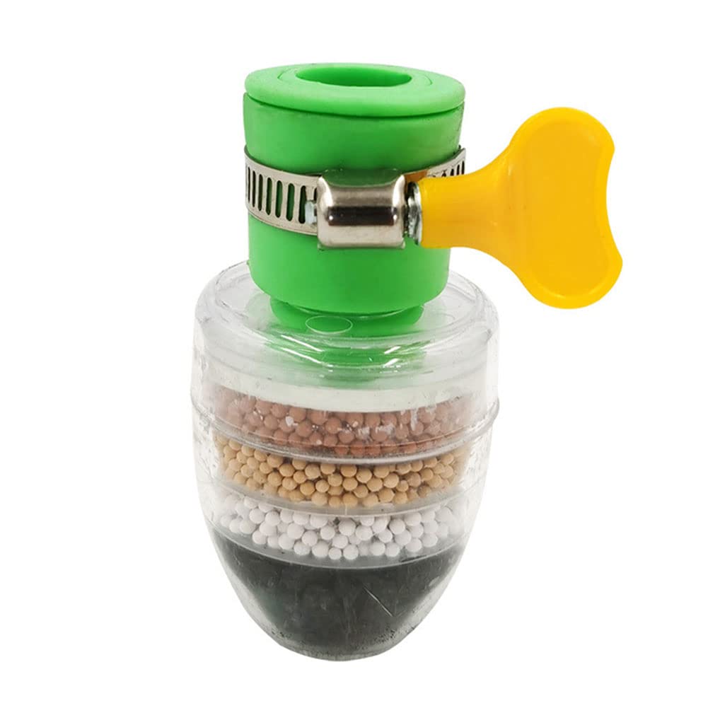 Sikiwind Multi-Layer Water Purifier Filter for Kitchen Faucet - Splash-Proof, Water-Saving Spray Head with Adjustable Shower Mode | Perfect for Washing Dishes, Fruits, and Vegetables