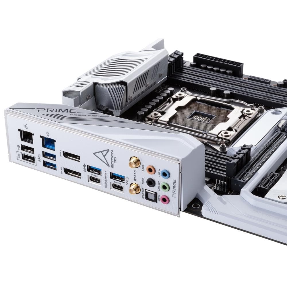 ASUS PRIME X299 EDITION 30 ATX MOTHERBOARD - LGA 2066 Socket, DDR4, Dual M.2, USB 3.1 - Perfect for Gaming PCs, Workstations & Content Creation (3-Year Warranty)