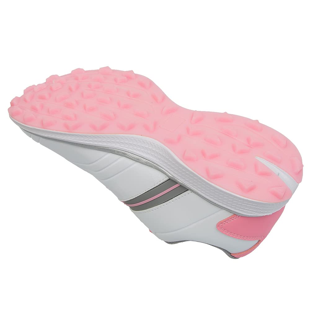 Waterproof Women's Golf Shoes - Spikeless Lightweight Comfortable Outdoor Sport Sneakers for Walking & Golfing on Wet Grass