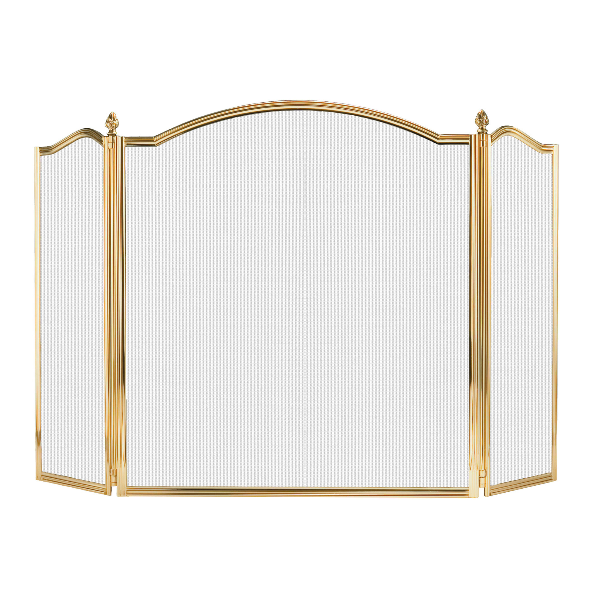 Bella Fireplace Screen - Decorative Spark Guard for Wood Burning Fireplaces - Perfect for Living Room, Bedroom & Outdoor Fire Pits - 36