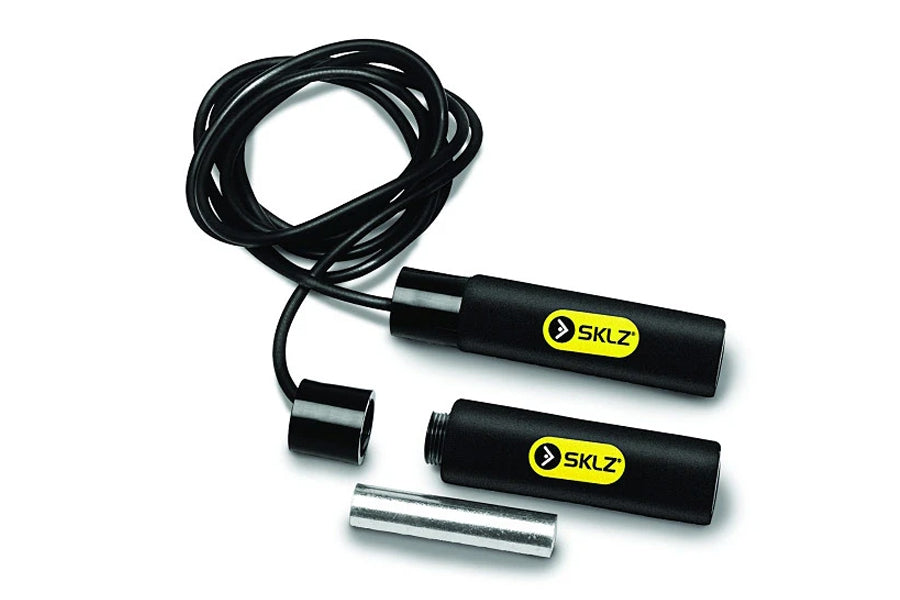 SKLZ Weighted Speed Jump Rope for CrossFit, Boxing & HIIT Training - Adjustable Heavy Jump Rope for Cardio Workouts & Fitness Training