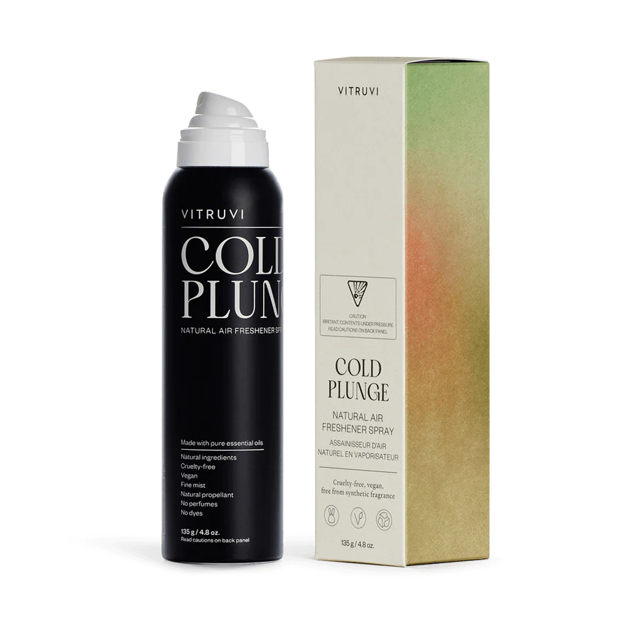 Vitruvi Cold Plunge Essential Oil Air Freshener Spray - Natural Aromatherapy for Home, Office & Spa Relaxation