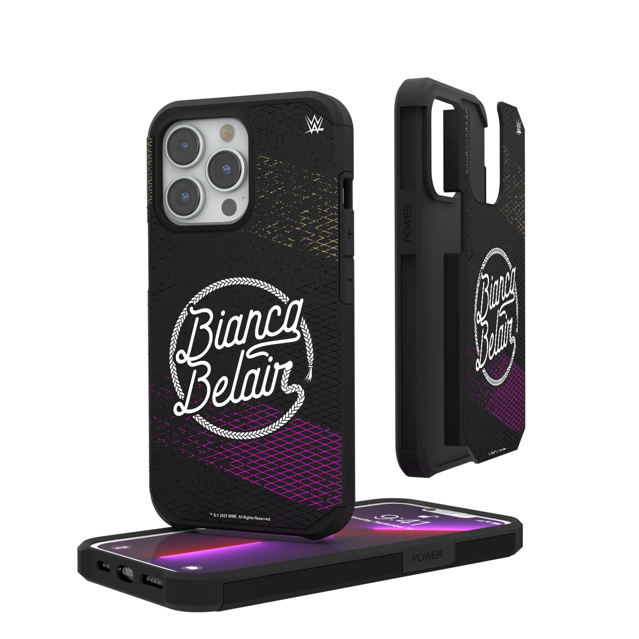 Bianca Belair Heavy Duty Steel Rugged Phone Case for Apple iPhone - Shockproof, Durable Protection for Outdoor, Work & Adventure